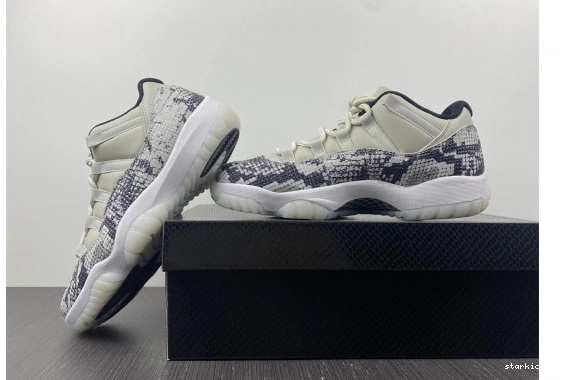 11 Snake Jordan Low CD6847-002 Retro Light CD6847-002 Bone 0207